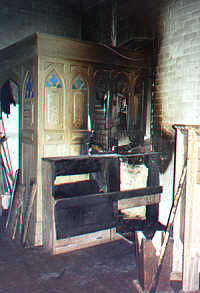 The fire in the Vestry